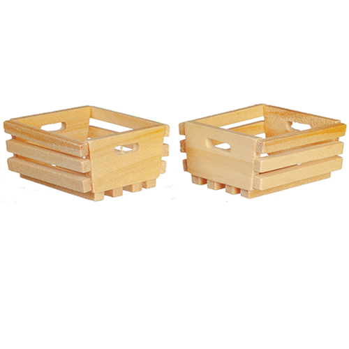 Wooden Crates, 2 pc.